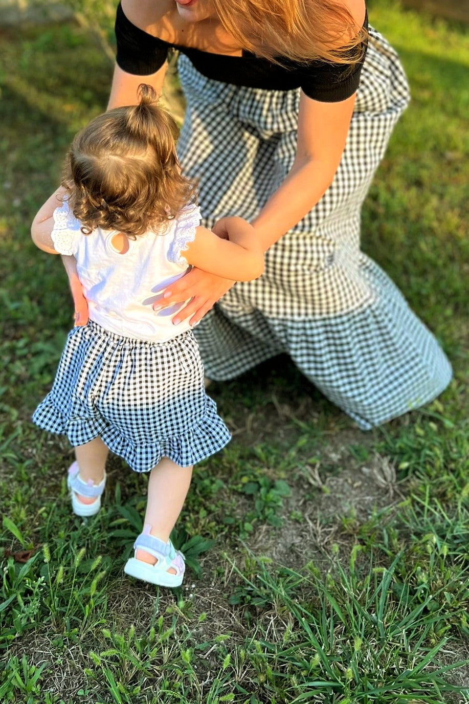 Combo matchy matchy GONNA BETH + SHORTS CHLOE BIMBA VICHY